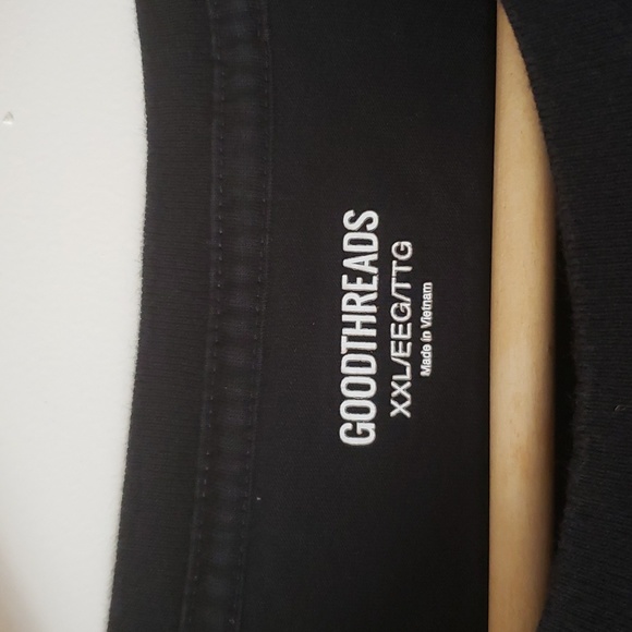Goodthreads XXL Mens Black Tees Crewneck - Picture 3 of 6